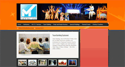 Desktop Screenshot of mproductionsasia.com